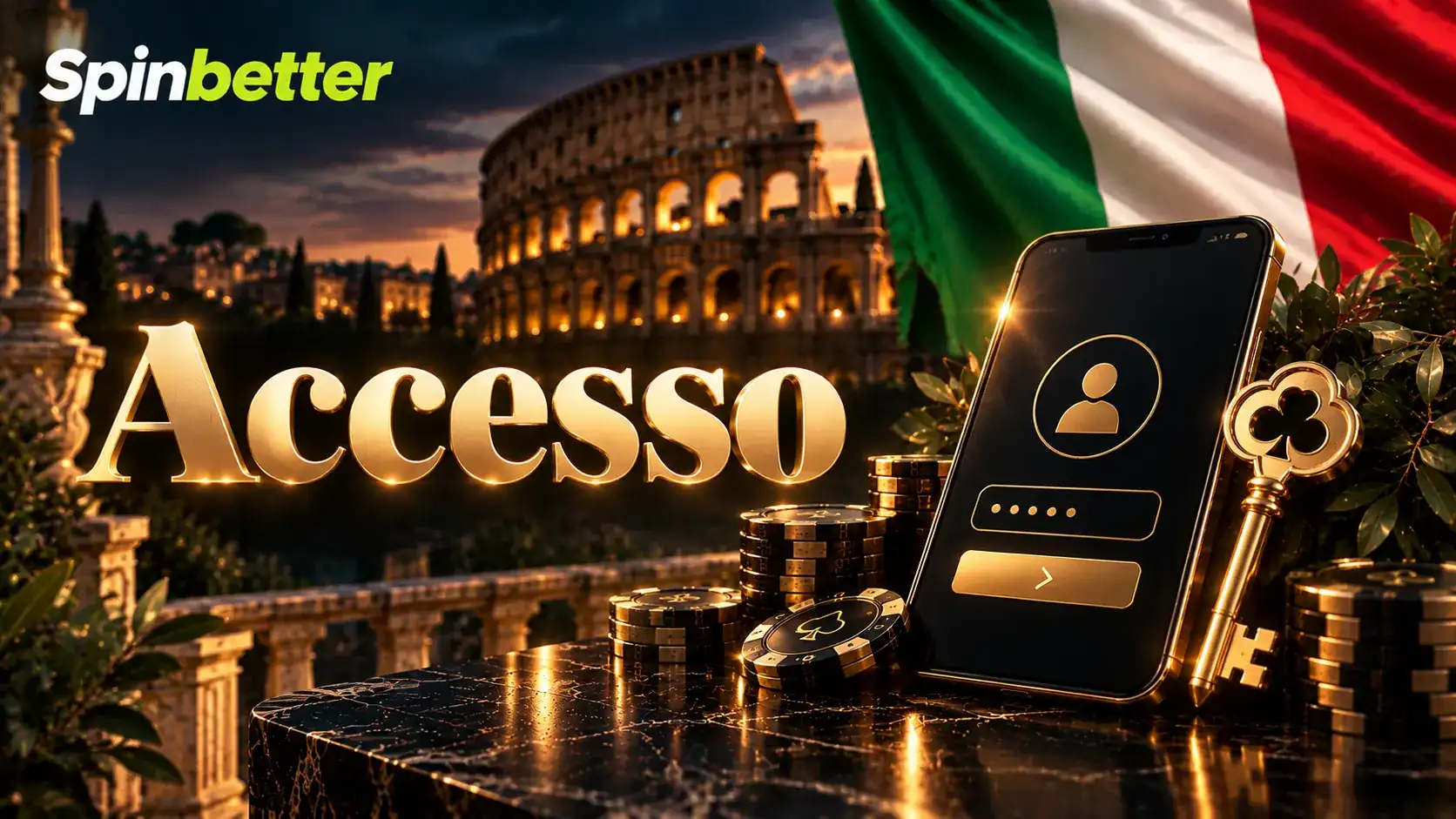 Il modulo di accesso al conto