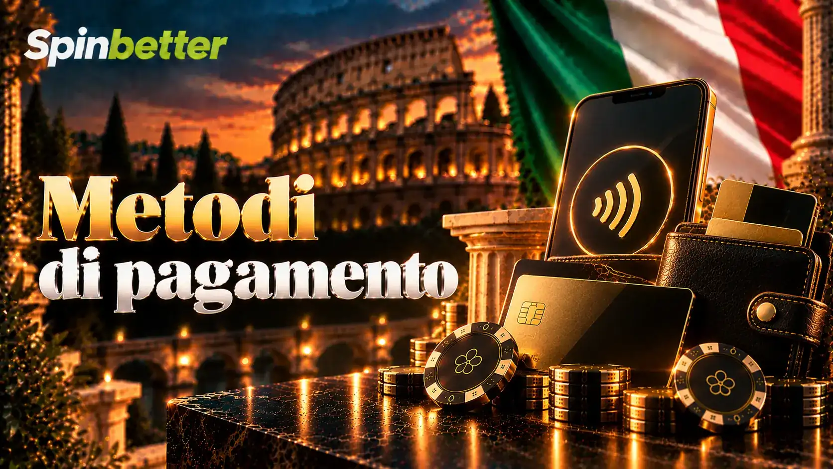 I metodi disponibili per versare sul conto