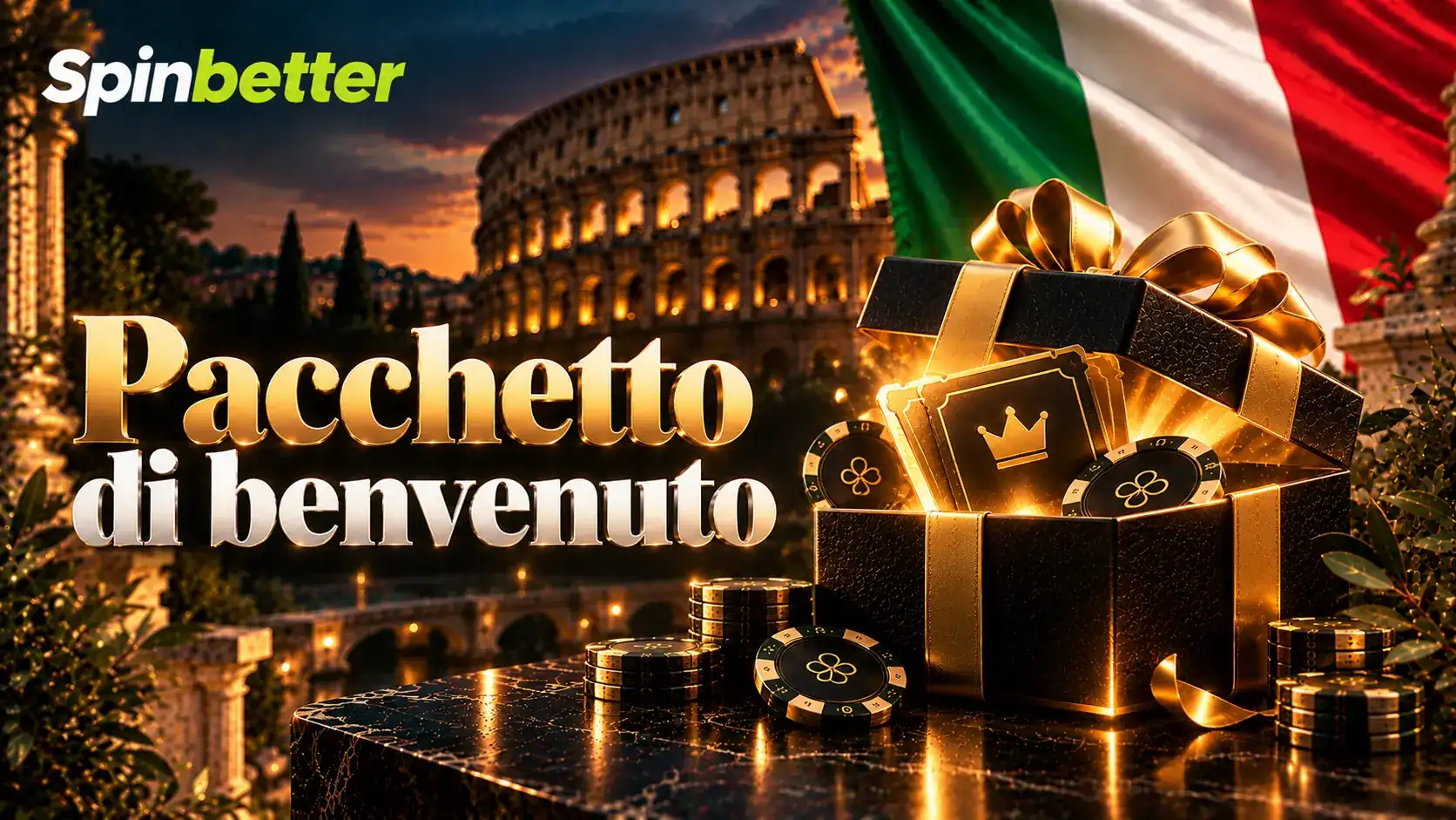 Il pacchetto di benvenuto distribuito su quattro ricariche